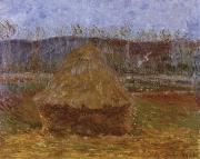 Grainstack at Giverny, Claude Monet